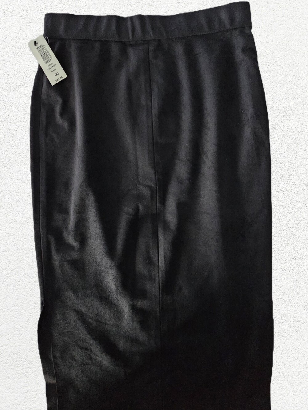 Wilfred Black Faux Suede Pencil Skirt - Aritzia